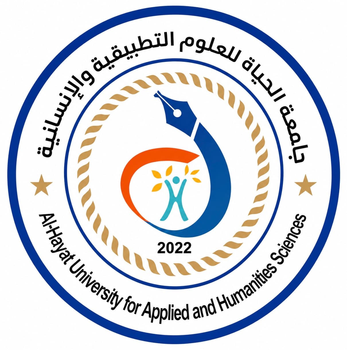 شعار جامعة الحياة